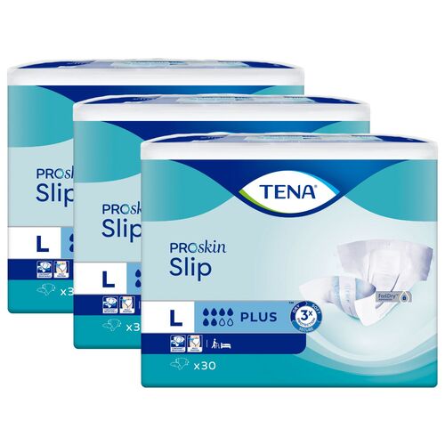 Tena Slip Plus XL 3x30 St, 3x30 st, TENA