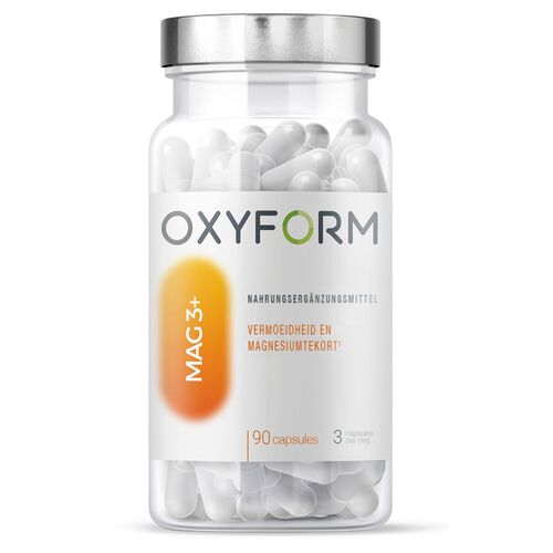 Oxyform Mag 3+ Magnesium Bisglycinat Gelkapseln, 90 st, Oxyform