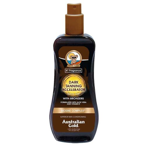 Australian Gold Selbstbräuner Accelerator Spray Gel & Bronzer, 237 ml, Australian Gold