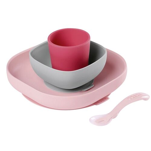 BEABA Geschirrset 4-teilig, 1 Stk., BEABA