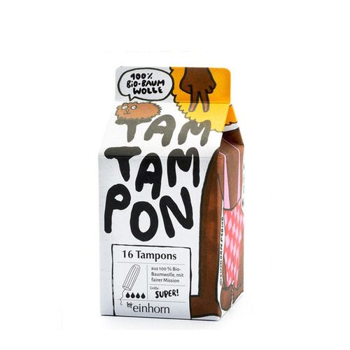 einhorn - TamTampons Super, 16 Stk., Einhorn