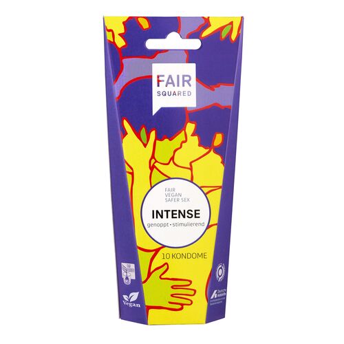 FAIR SQUARED Kondome INTENSE, 10 Stk., Fair Squared