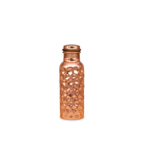 Govinda - Kupfer Trinkflasche Diamant, 600 ml, Govinda
