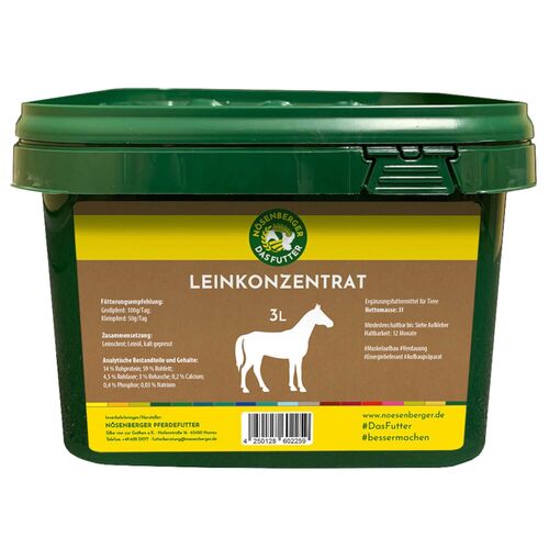 Nösenberger Leinkonzentrat Pur, 3 l, Nösenberger