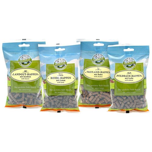 Bellfor Mix 4 Soft-snacks für Hunde mit Huhn, 800 g, Bellfor