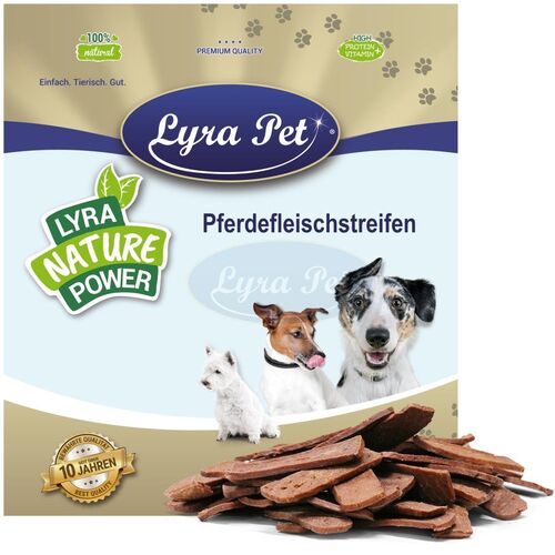 Lyra Pet&reg; Pferdefleischstreifen, 1 kg, Lyra Pet