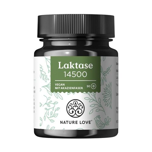 NATURE LOVE® Laktase 14500 FCC, 90 Stk., Nature Love