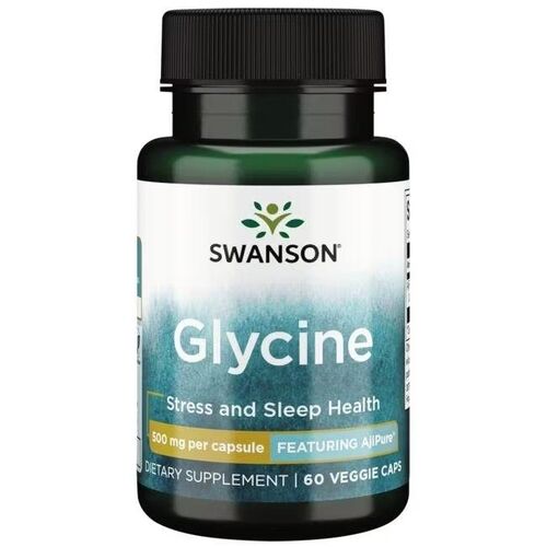 Swanson Glycin 500 mg, 60 Stk., Swanson