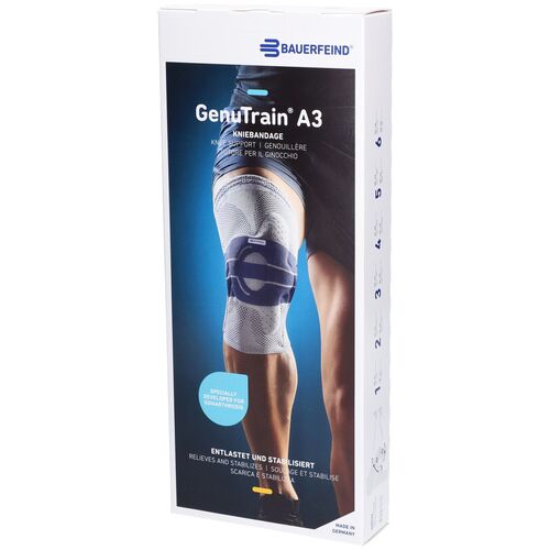 Bauerfeind GenuTrain® A3 Kniebandage, 1 Stk., BAUERFEIND