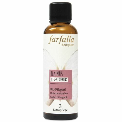 Farfalla Bio-Pflegeöl Rizinus regenerierend 75 ml Öl, 75 ML, Farfalla