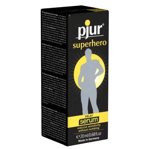 pjur® SUPERHERO *Delay Serum* for men, 0,02 l, pjur