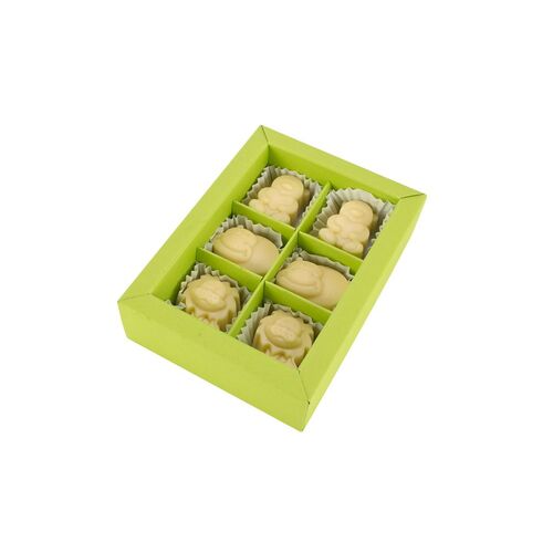 GREENDOOR Geschenk Set Badepralinen Tierfiguren, 60 g, GREENDOOR