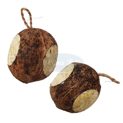 Lyra Pet® Gefüllte Kokosnuss mit Löchern, 3,28 kg, Lyra Pet