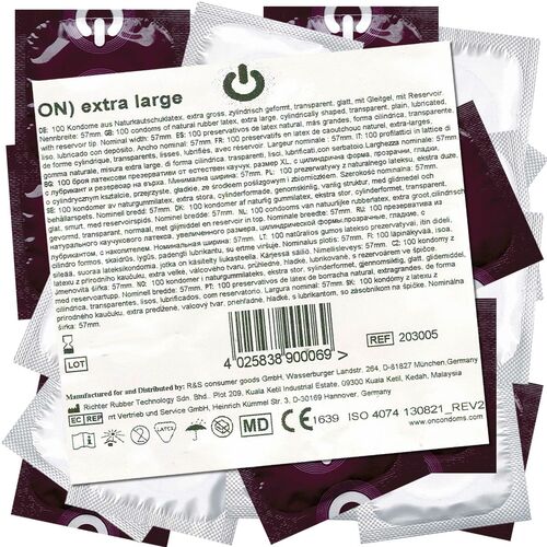 On) *XX Large*, 100 Stk., On) Condoms