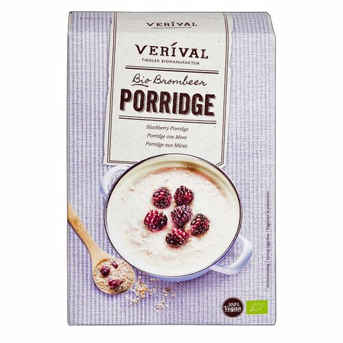 Verival Bio Porridge Brombeer 450 g, 450 G, Verival