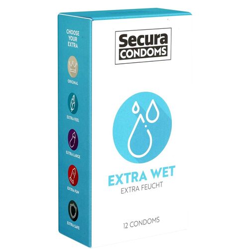 Secura *Extra Wet*, 12 Stk., Secura