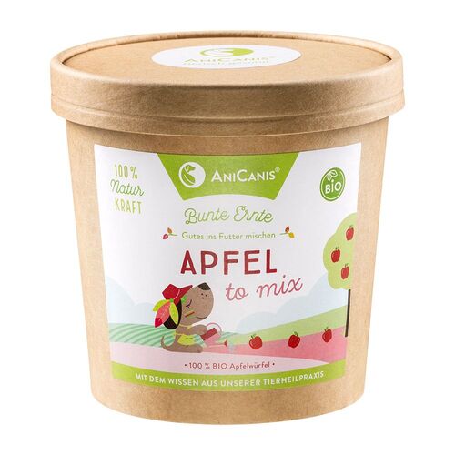 AniCanis Bio Apfelwürfel für Hunde, 175 g, AniCanis
