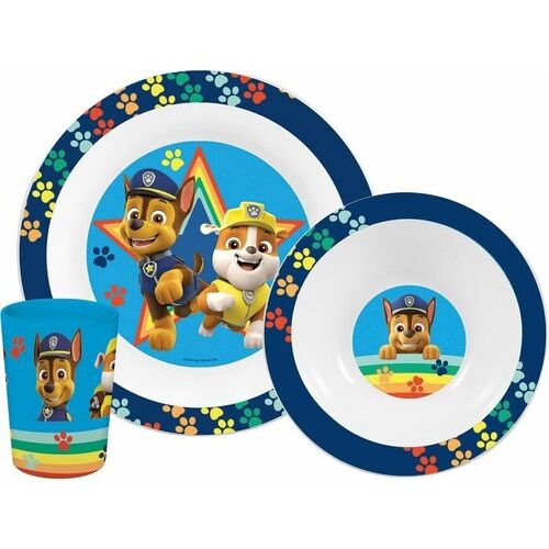 P:OS Fr&uuml;hst&uuml;cksset Paw Patrol 3-teilig, 1 Stk., P:OS
