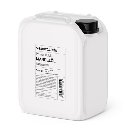 Mandelöl kaltgepresst von wesentlich., 5000 ml, wesentlich.