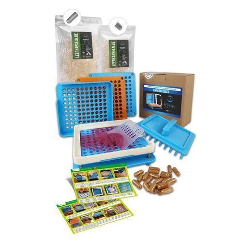 Extrakt Manufaktur SET Größe 1 Kapselfüller + veg. Leerkapseln, 1 Stk., Extrakt Manufaktur