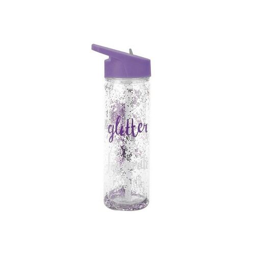 SMASH Trinkflasche Glitter doppelwandig 500ml, 1 Stk., Smash