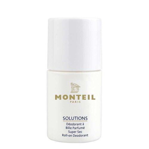 Monteil Solutions Super Sec Roll-On Deodorant, 50 ml, Monteil