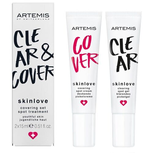 Artemis of Switzerland skinlove Covering Set spot treatment 2x15 ml, 30 ml, ARTEMIS of Switzerland