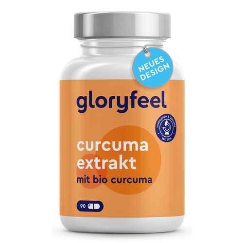 gloryfeel® Curcuma 90 Extrakt Kapseln, 90 Stk., gloryfeel gloryfeel® Curcuma 90 Extrakt Kapseln, 90 Stk., gloryfeel