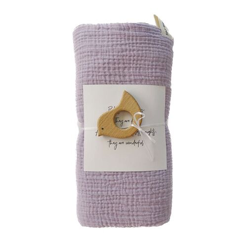 TINY BIRDS Premium Musselintuch, 1 Stk., TINY BIRDS