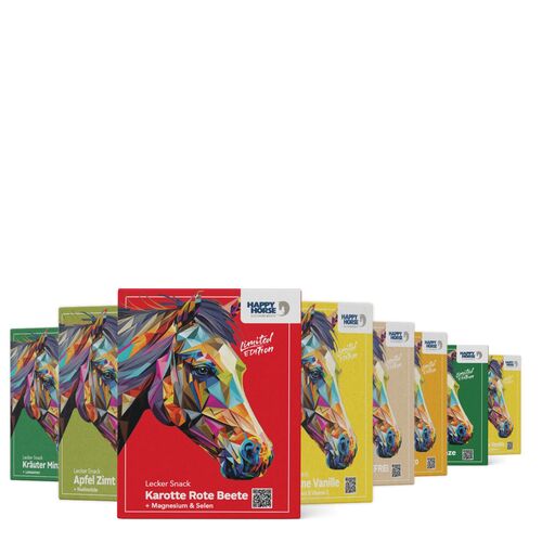 Happy Horse Multibox Lecker Snacken, 8x800 g, HAPPY HORSE