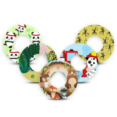 ExpressionMed | Fixierringe Freestyle Libre 1 & 2, 5 Stk., Expressionmed