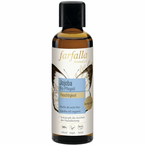 Farfalla Jojoba straffendes Bio-Körperöl Haaröl Feuchtigkeit, 75 ml, Farfalla