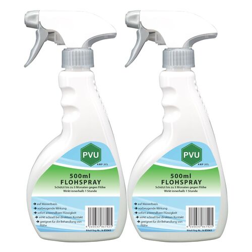 PVU Flohspray, 2x500 ml, PVU