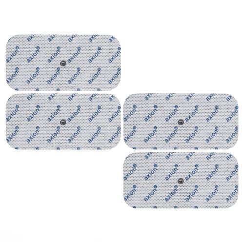 axion selbstklebende Elektrodenpads 10x5 cm – passend zu Sanitas, Beurer, etc., 4 Stk., axion