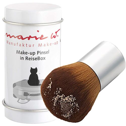 marie w. Manufaktur Make-Up Pinsel mit Reisebox, 1 Stk., marie w.