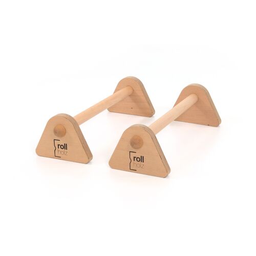 rollholz Push Up Bars Liegestüztgriffe aus Holz, 1 Stk., rollholz