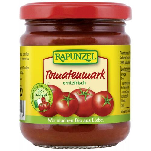 Rapunzel - Tomatenmark im Glas, 100 g, RAPUNZEL