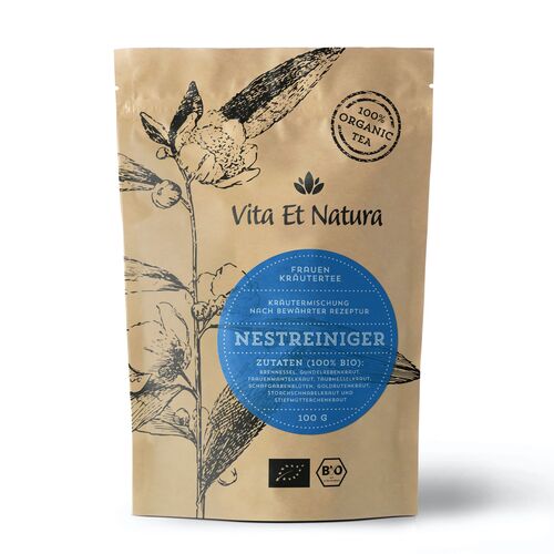 Nestreiniger® Tee - 100% biologisch - Vita Et Natura® Teemanufaktur, 0,1 kg, Vita Et Natura