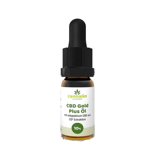 Cannalin - CBD Breitspektrum Gold Plus - THC Frei - 10%, 10 ml, Cannalin