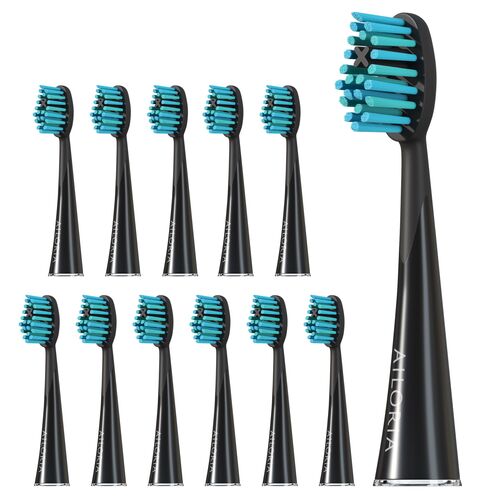 AILORIA SHINE BRIGHT Extra Clean Ersatzbürstenköpfe 12er Set, 1 Stk., AILORIA