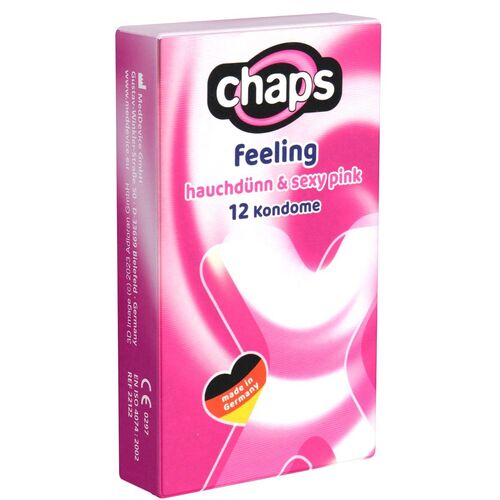Chaps *Feeling* (Hauchzart, Rosé), 12 Stk., Chaps