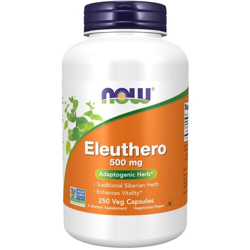 Now Foods Borstige Taigawurzel (Eleuthero), 250 Stk., NOW FOODS