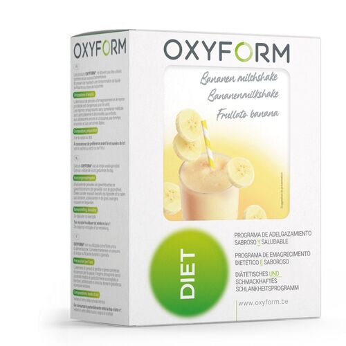 Oxyform Milchshake Banane Getränke 12 St, 12 ST, Oxyform