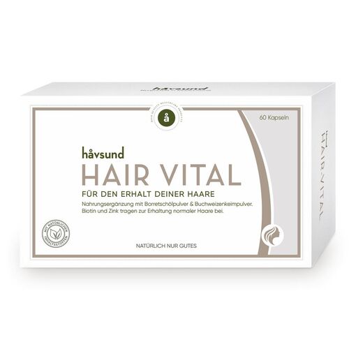 håvsund Hair Vital, 60 Stk., Håvsund