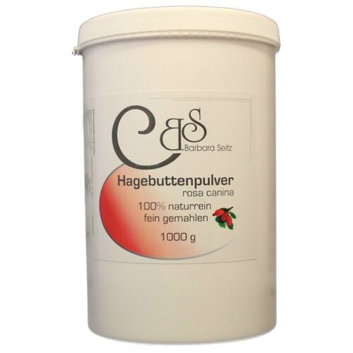 B. S. Hagebuttenpulver fein gemahlen rosa canina 1000 g Pulver, 1000 G, Barbara Seitz