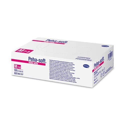 Hartmann Peha-soft® nitrile white Einmalhandschuhe, 100 Stk., Hartmann