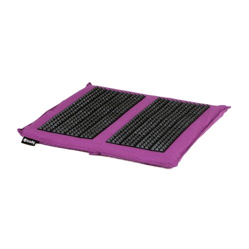 Vital Akupressur Fuß-Matte SPIKY aubergine, 1 Stk., bodhi