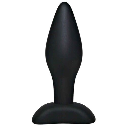 Konischer Analplug mit schmaler Spitze, 1 Stk., Black Velvets