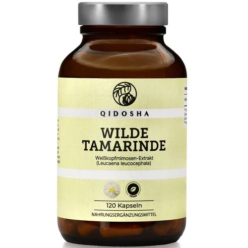 QIDOSHA Wilde Tamarinde Wei&szlig;kopfmimosen-Extrakt, 120 Stk., QIDOSHA