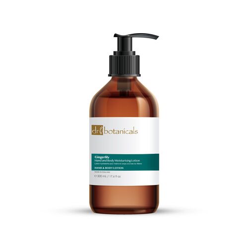Dr Botanicals Gingerlily Hand & Body Moisturising Lotion, 500 ml, Dr. Botanicals